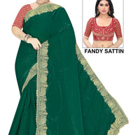 Festival Saree with Blouse Piece for Premium Ethnic and Traditional Wear | SMM-8853
