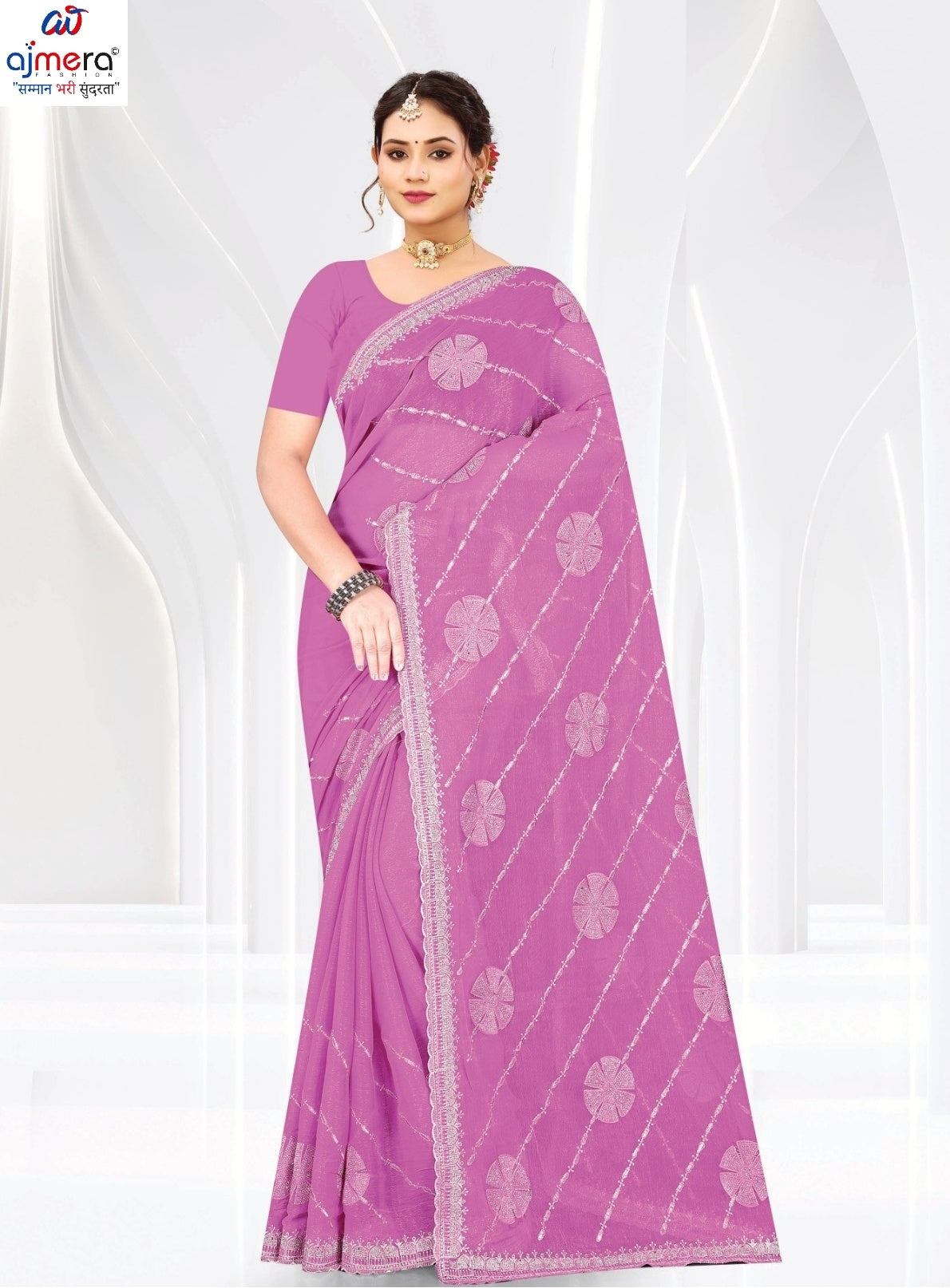 Fancy Saree with Blouse Piece for Premium Ethnic and Traditional Wear | MTE-KHUBSURAT ROUND