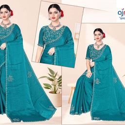 Designer Matching Saree with Blouse Piece for Premium Ethnic and Traditional Wear | KPS-TGB VOL-5