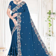 Ethnic Matching Saree with Blouse Piece for Premium Ethnic and Traditional Wear | KPS-SAPNA VOL-2