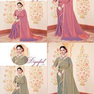 Festival Saree with Blouse Piece for Premium Ethnic and Traditional Wear | KPS-PISTA
