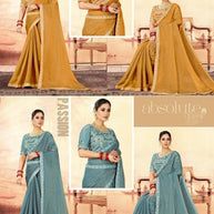 Dyed Saree with Blouse Piece for Premium Ethnic and Traditional Wear | PRM-COBRA