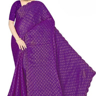 Fancy Matching Saree with Blouse Piece for Premium Ethnic and Traditional Wear | RAL-TRIVENI