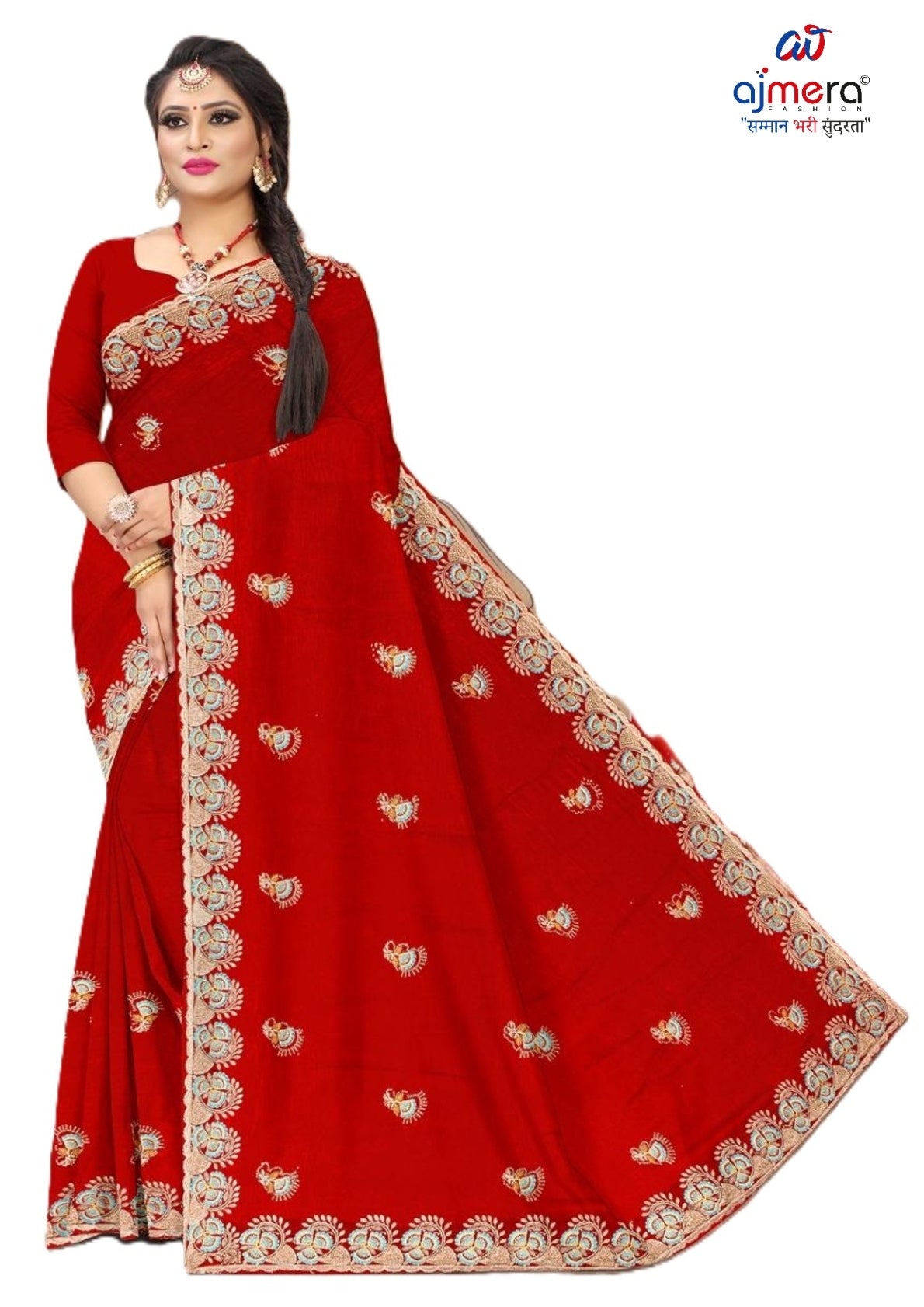 Festival Saree with Blouse Piece for Premium Ethnic and Traditional Wear | VKM-PRIYANKA
