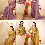 Dyed Saree with Blouse Piece for Premium Ethnic and Traditional Wear | KPS-DEEPU