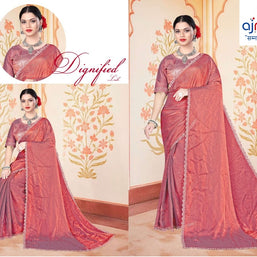 Dyed Saree with Blouse Piece for Premium Ethnic and Traditional Wear | KPS-MAA LAXMI VOL-6