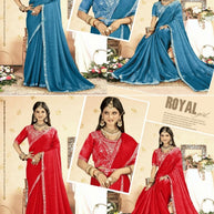 Designer Matching Saree with Blouse Piece for Premium Ethnic and Traditional Wear | PRM-KAIRA