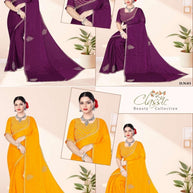 Ladies Matching Saree with Blouse Piece for Premium Ethnic and Traditional Wear | KPS-TGB VOL-6
