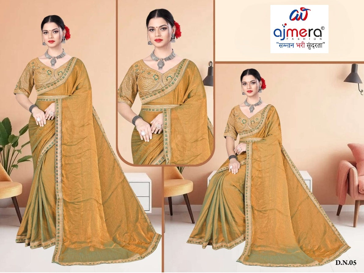 Festival Saree with Blouse Piece for Premium Ethnic and Traditional Wear | KPS-BEN 10