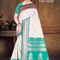 Designer Matching Saree with Blouse Piece for Premium Ethnic and Traditional Wear | MTE-25337