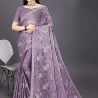 Dyed Fancy Matching Saree Manufacturer, Supplier & Wholesaler in Surat | ADP-FILMY