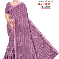 Matching Saree with Blouse Piece for Premium Ethnic and Traditional Wear | VKM-C PLUS