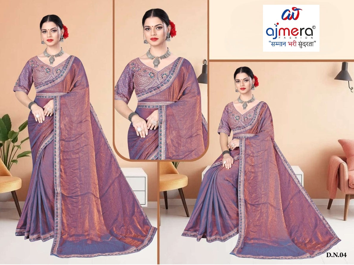 Festival Saree with Blouse Piece for Premium Ethnic and Traditional Wear | KPS-BEN 10