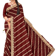 Designer Matching Saree with Blouse Piece for Premium Ethnic and Traditional Wear | VKM-IDEAL