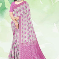 Ladies Matching Saree with Without Blouse for Premium Ethnic and Traditional Wear | RT-KAMYA
