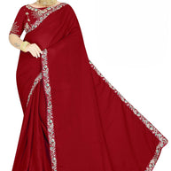 Fancy Saree with Blouse Piece for Premium Ethnic and Traditional Wear | SMM-8571