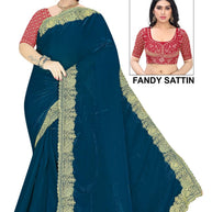 Festival Saree with Blouse Piece for Premium Ethnic and Traditional Wear | SMM-8853