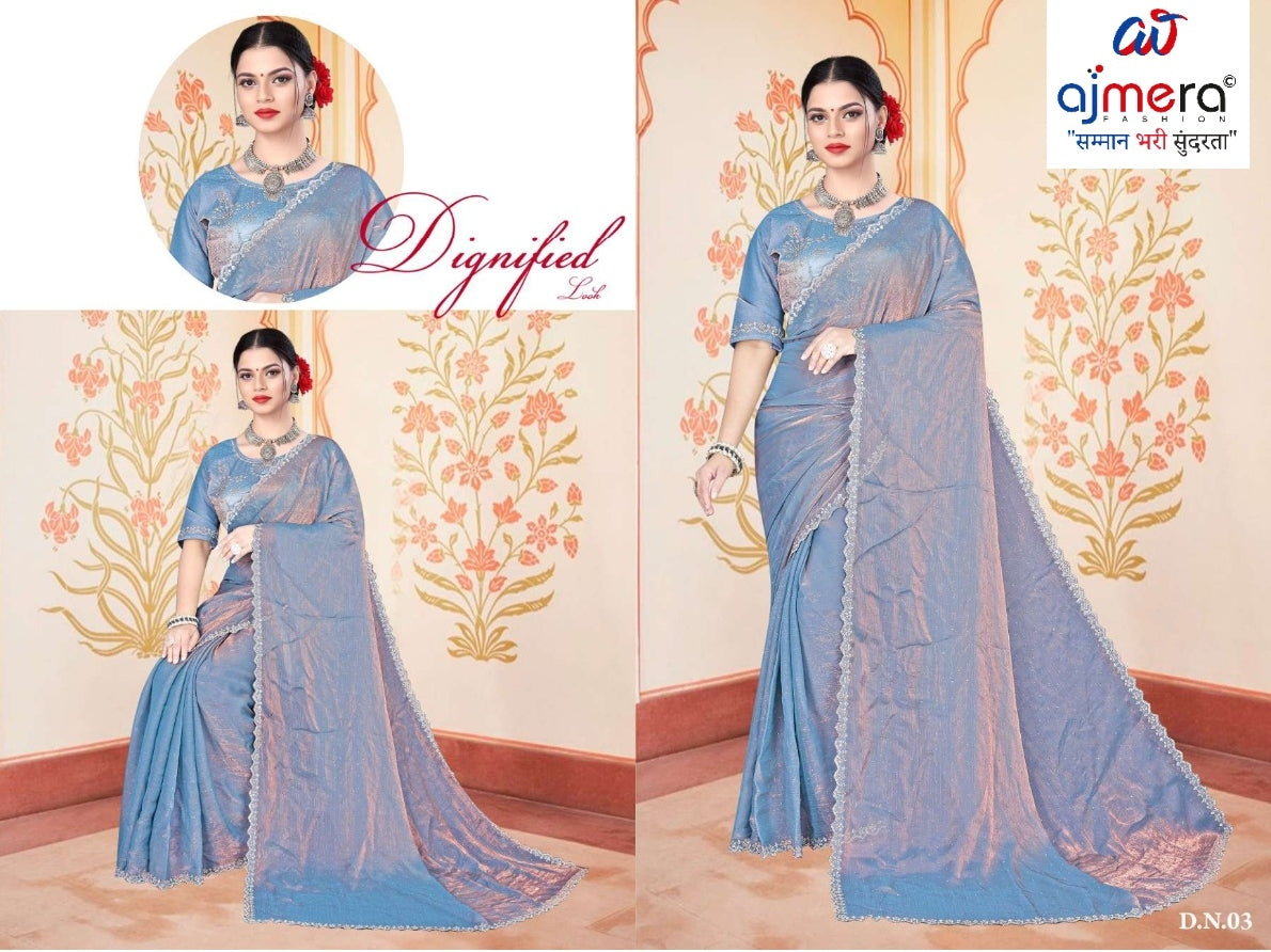Dyed Saree with Blouse Piece for Premium Ethnic and Traditional Wear | KPS-MAA LAXMI VOL-6