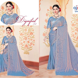Dyed Saree with Blouse Piece for Premium Ethnic and Traditional Wear | KPS-MAA LAXMI VOL-6