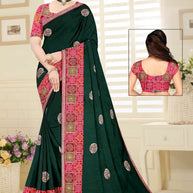 Fancy Saree with Blouse Piece for Premium Ethnic and Traditional Wear | RT-GUJARAT SILK