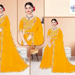 Wholesale Fancy Saree with Blouse Piece for Premium Ethnic and Traditional Wear | KPS-PRATAP