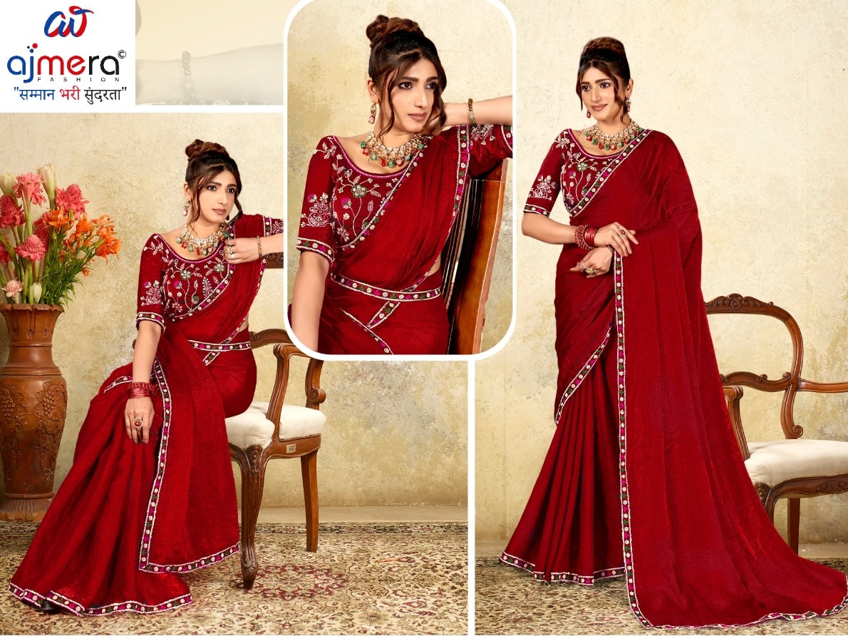 Designer Matching Saree with Blouse Piece for Premium Ethnic and Traditional Wear | KPS-AARYA