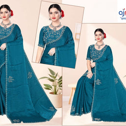 Designer Matching Saree with Blouse Piece for Premium Ethnic and Traditional Wear | KPS-TGB VOL-5
