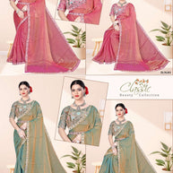 Wholesale Fancy Saree with Blouse Piece for Premium Ethnic and Traditional Wear | KPS-INDRA