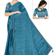 Embroidered Fancy Saree with Blouse Piece for Premium Ethnic and Traditional Wear | SMM-8728