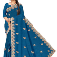 Festival Saree with Blouse Piece for Premium Ethnic and Traditional Wear | VKM-PRIYANKA
