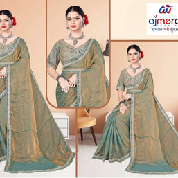 Festival Saree with Blouse Piece for Premium Ethnic and Traditional Wear | KPS-BEN 10