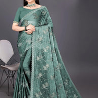 Dyed Fancy Matching Saree Manufacturer, Supplier & Wholesaler in Surat | ADP-FILMY