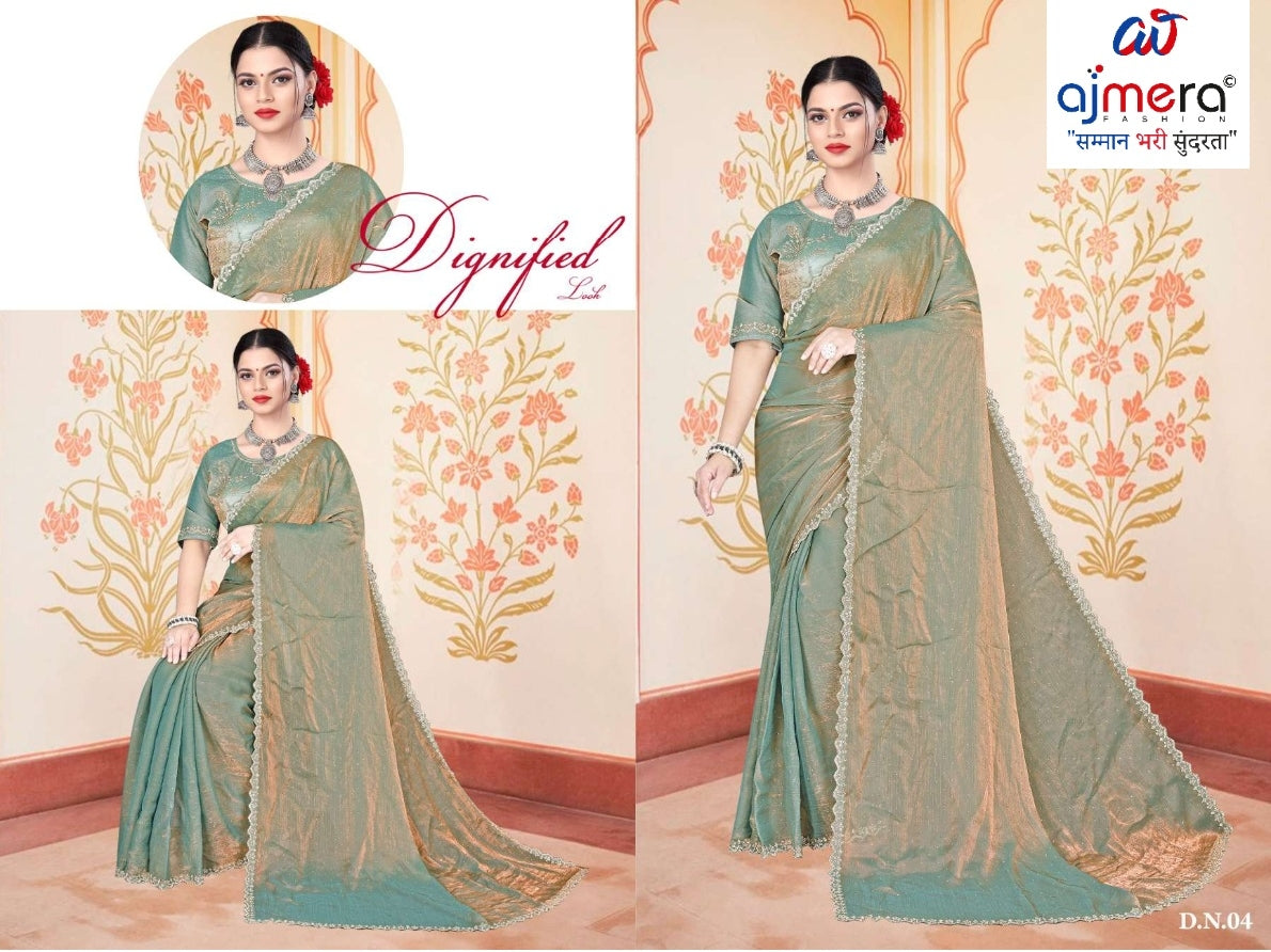Dyed Saree with Blouse Piece for Premium Ethnic and Traditional Wear | KPS-MAA LAXMI VOL-6
