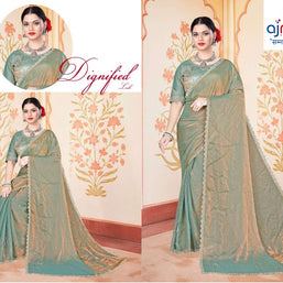 Dyed Saree with Blouse Piece for Premium Ethnic and Traditional Wear | KPS-MAA LAXMI VOL-6