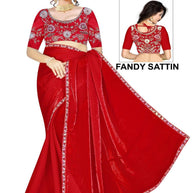 Matching Saree with Blouse Piece for Premium Ethnic and Traditional Wear | SMM-8153