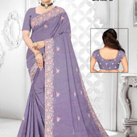 Fancy Matching Saree with Blouse Piece for Premium Ethnic and Traditional Wear | RT-RUKSANA
