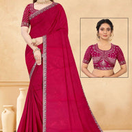 Party Wear Matching Saree with Blouse Piece for Premium Ethnic and Traditional Wear | RT-MASTANI
