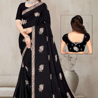 Dyed Saree with Blouse Piece for Premium Ethnic and Traditional Wear | RT-YAMINI