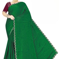 Dyed Saree with Blouse Piece for Premium Ethnic and Traditional Wear | SMM-8500