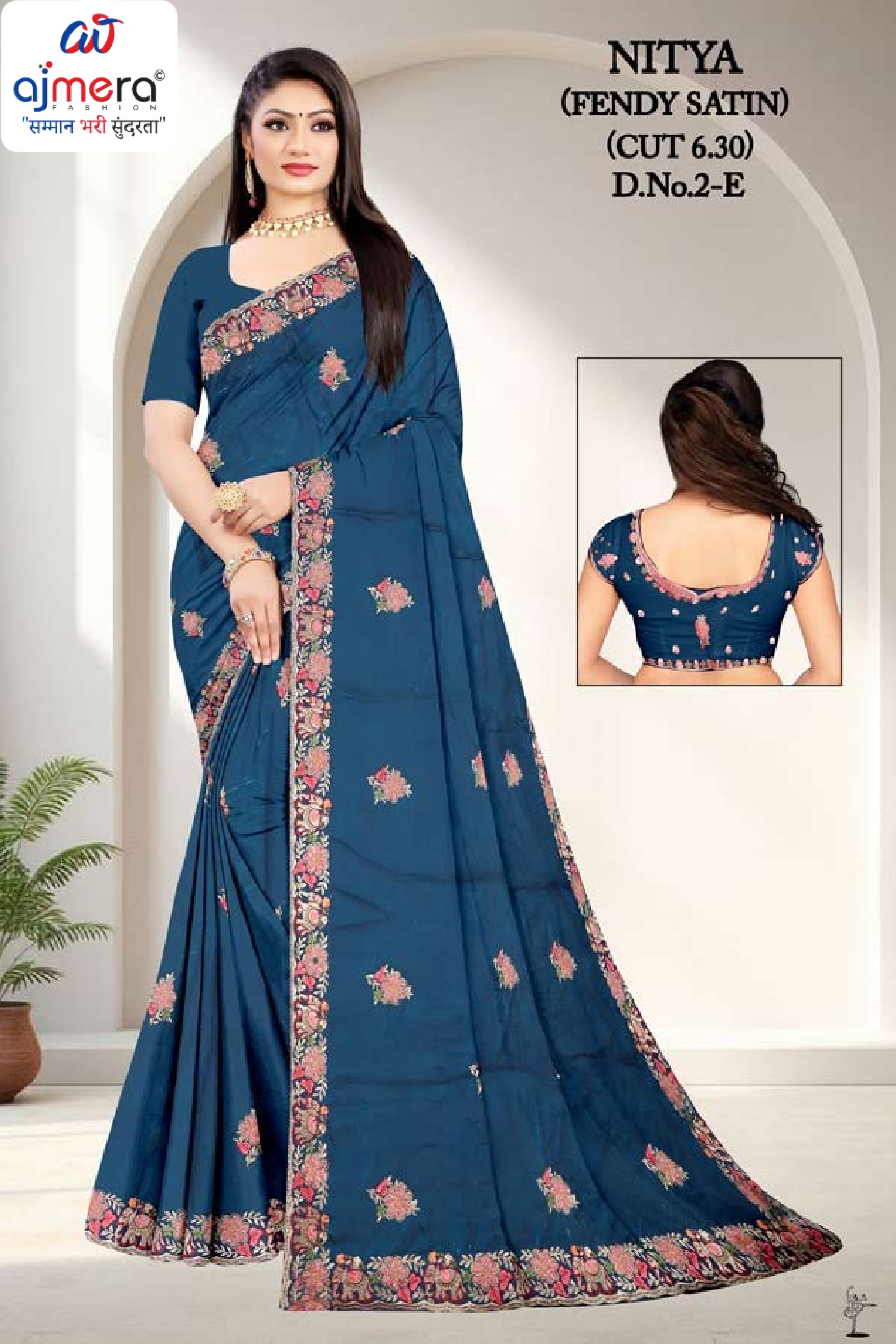 Ethnic Matching Saree with Without Blouse for Premium Ethnic and Traditional Wear | RT-NITYA