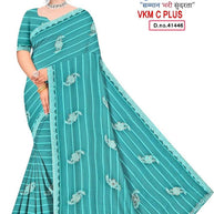 Matching Saree with Blouse Piece for Premium Ethnic and Traditional Wear | VKM-C PLUS