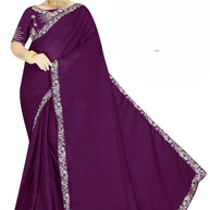 Fancy Saree with Blouse Piece for Premium Ethnic and Traditional Wear | SMM-8571