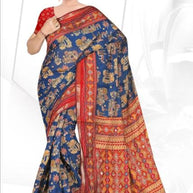 Designer Printed Saree with Blouse Piece for Special Occasions | VER-SHANTI-47833