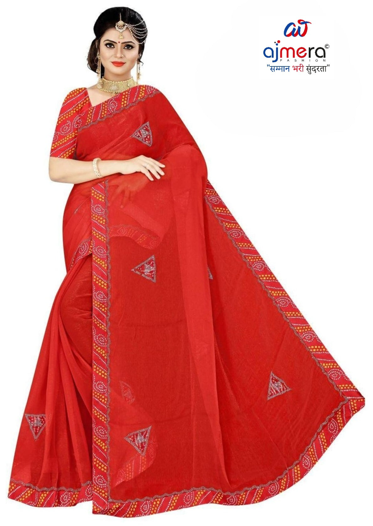 Saree Manufacturer in Surat with Blouse Piece for Premium Ethnic and Traditional Wear | RAL-BHOOL BHULAIYAA