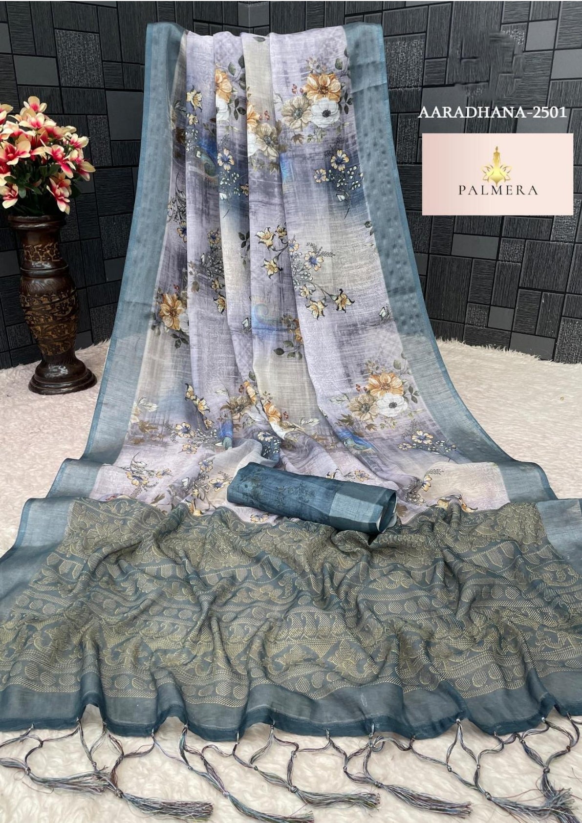 Palmera Saree Manufacturer with Blouse Piece for Premium Ethnic and Traditional Wear | ALL-AARADHANA VOL-25