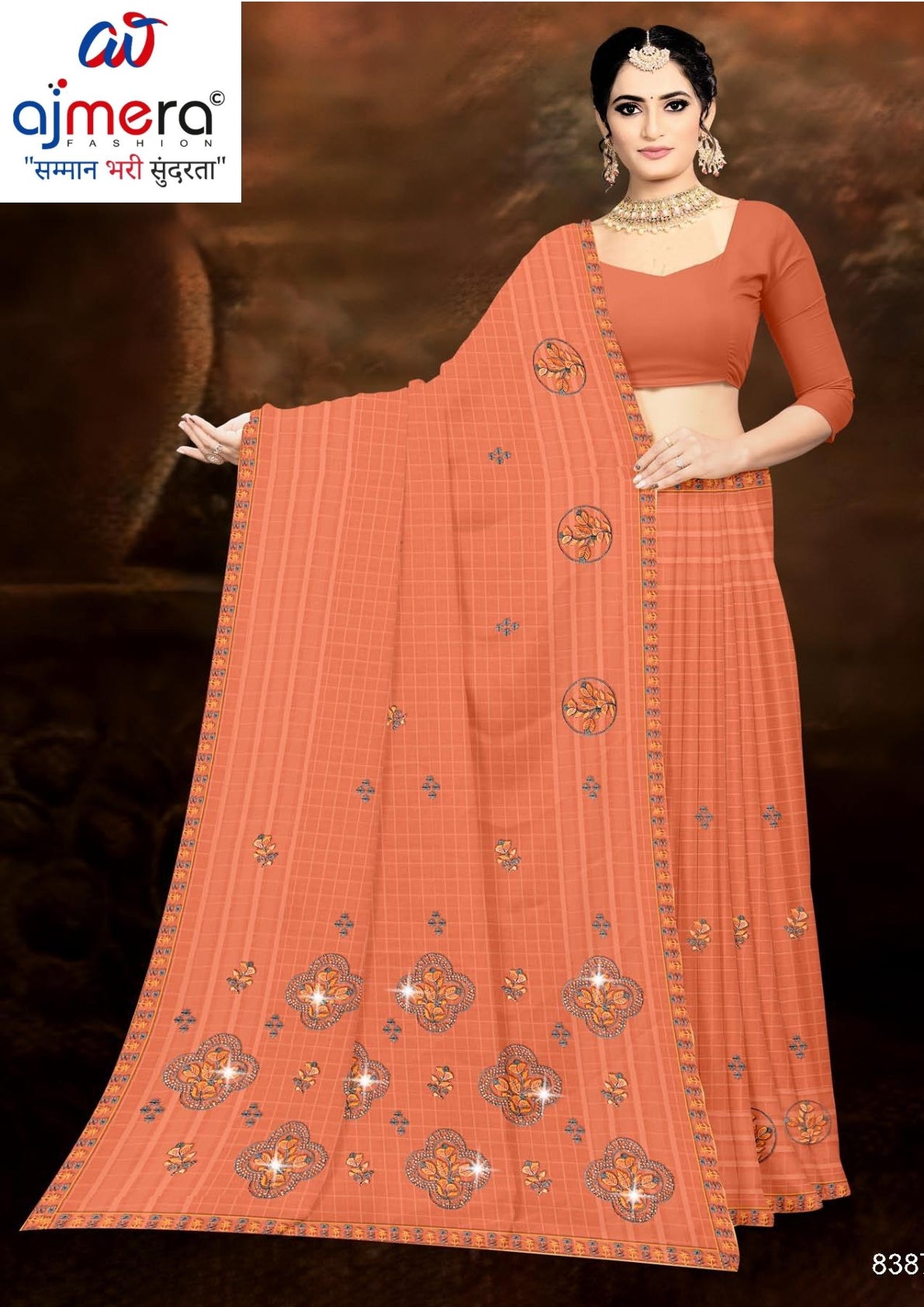 Fancy Cotton Saree with Without Blouse for Premium Ethnic and Traditional Wear | PJA-TOM AND JERRY