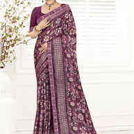 Premium Printed Saree with Matching Blouse Piece for Ethnic Elegance | TTS-GULSHAN VOL-8