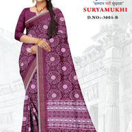 Contemporary Printed Saree with Blouse Piece for Premium Wear | GLC-SURYAMUKHI
