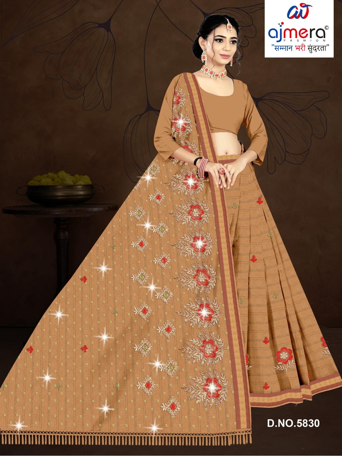Designer Cotton Saree with Without Blouse for Premium Ethnic and Traditional Wear | PJA-CHANDRA KALA