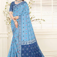 B2B Saree Supplier without Blouse for Premium Ethnic and Traditional Wear | RT-JHUMKA